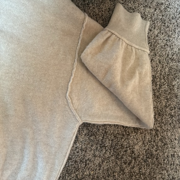 Cute free people s cashmere tan sweater - Picture 8 of 12